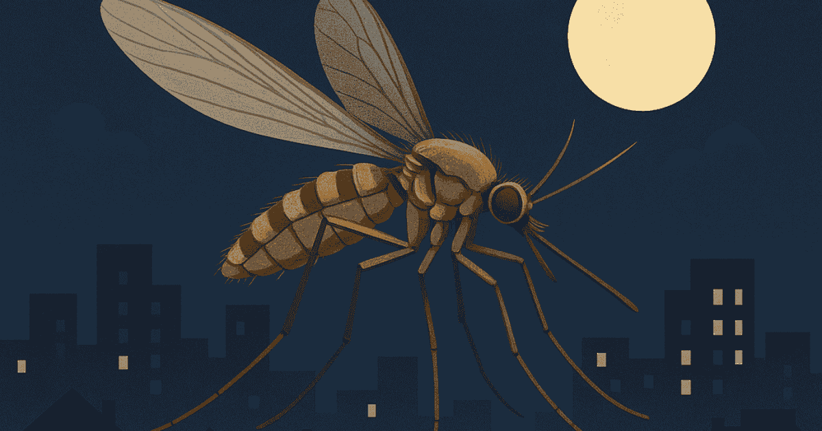 Culex pipiens – The Mosquito That Rules the Night in Cities